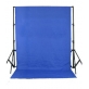 Bresser D-37 Support + 3x6m Doek Chromakey blauw